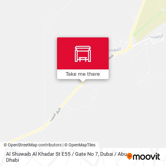 Al Shuwaib Al Khadar St E55  / Gate No 7 map