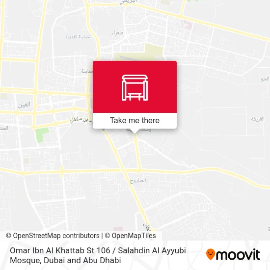 Omar Ibn Al Khattab St 106 / Salahdin Al Ayyubi Mosque map