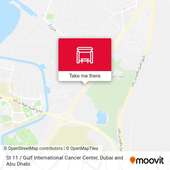 St 11 / Gulf Intl Cancer Center map