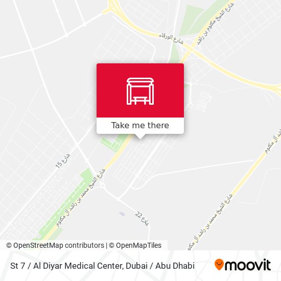 St 7 / Al Diyar Medical Center map