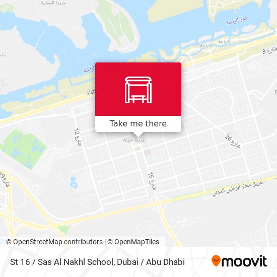 St 16 / Sas Al Nakhl School map