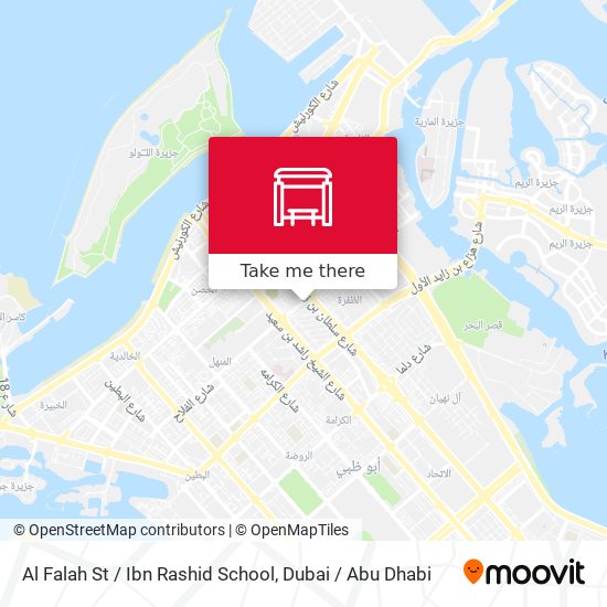 Al Falah St / Ibn Rashid School map