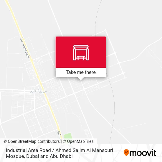 Industrial Area Road / Ahmed Salim Al Mansouri Mosque map
