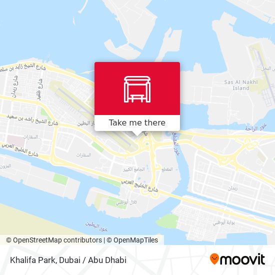 Khalifa Park map