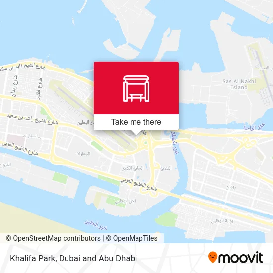 Khalifa Park map