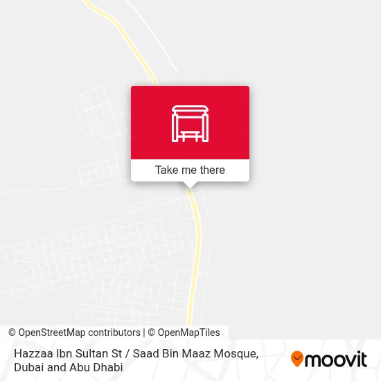 Hazzaa Ibn Sultan St  /  Saad Bin Maaz Mosque map
