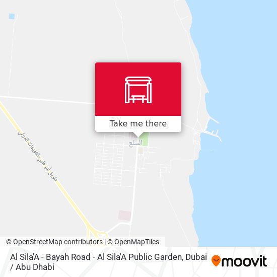 Al Sila'A - Bayah Road - Al Sila'A Public Garden map