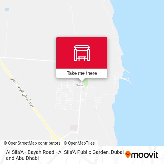 Al Sila'A - Bayah Road - Al Sila'A Public Garden map