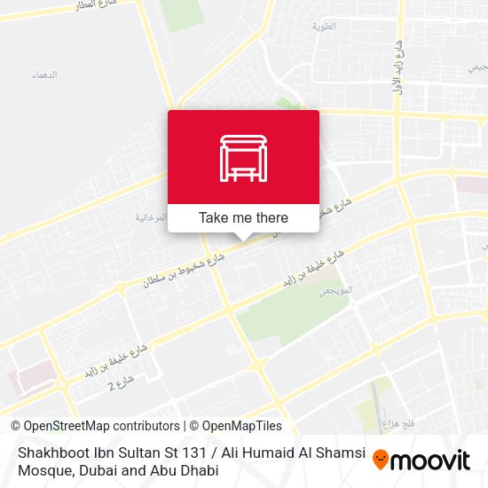 Shakhboot Ibn Sultan St 131 / Ali Humaid Al Shamsi Mosque map