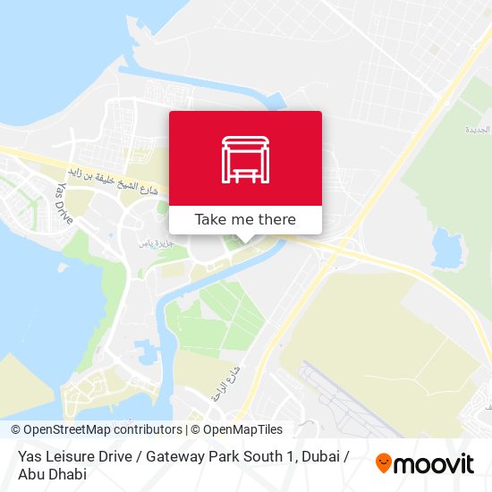 Yas Leisure Drive / Gateway Park South 1 map