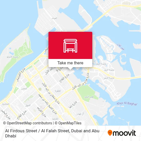 Al Firdous St / Al Falah St map