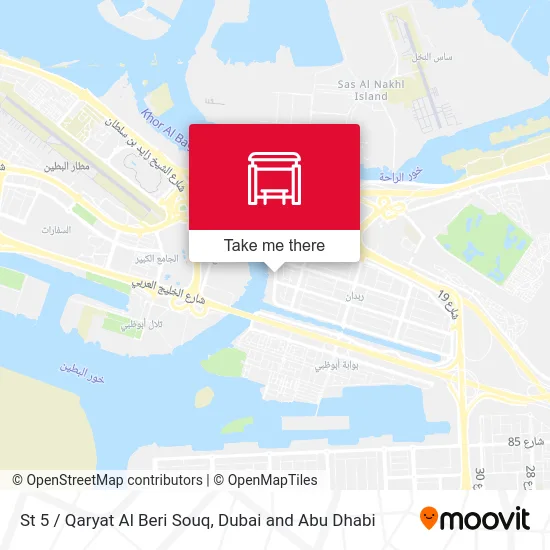 St 5 / Qaryat Al Beri Souq map