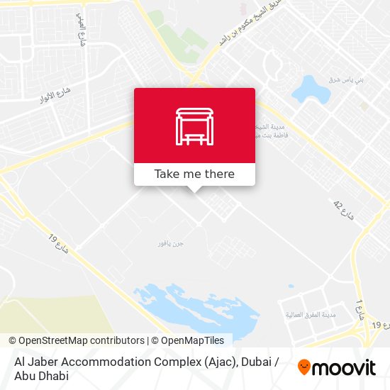Al Jaber Accommodation Complex (Ajac) map