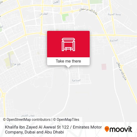 Khalifa Ibn Zayed Al Awwal St 122 / Emirates Motor Company map