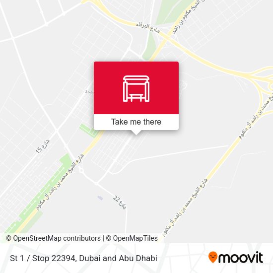 St 1 / Stop 22394 map