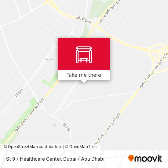 St 9 / Healthcare Center map