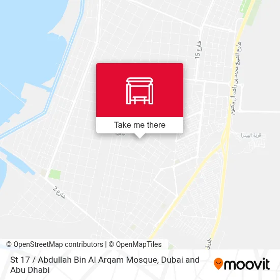 St 17 / Abdullah Bin Al Arqam Mosque map
