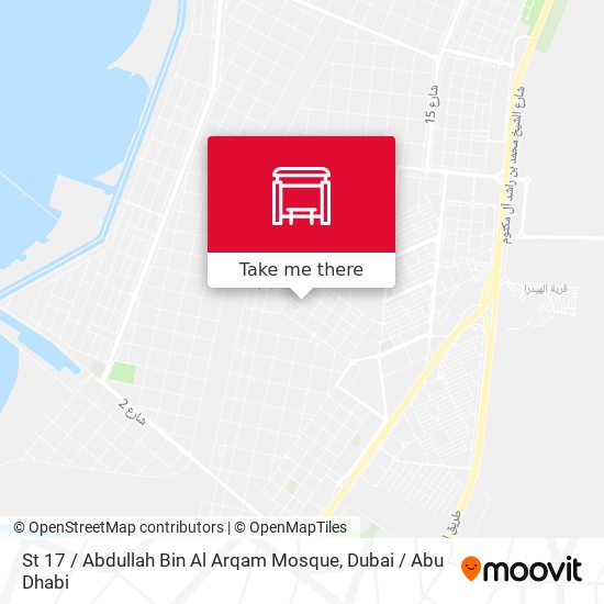 St 17 / Abdullah Bin Al Arqam Mosque map