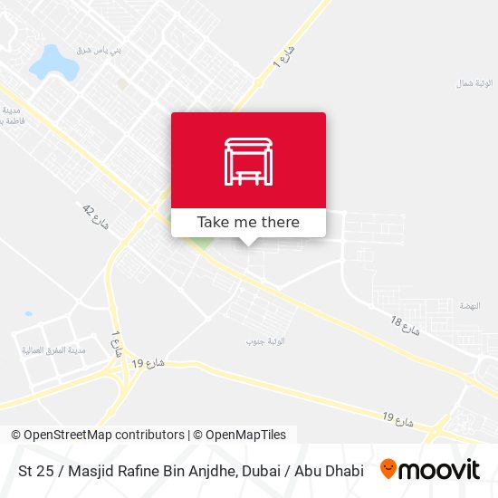 St 25 / Masjid Rafine Bin Anjdhe map