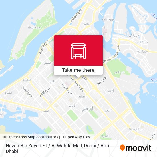 Hazaa Bin Zayed St / Al Wahda Mall map