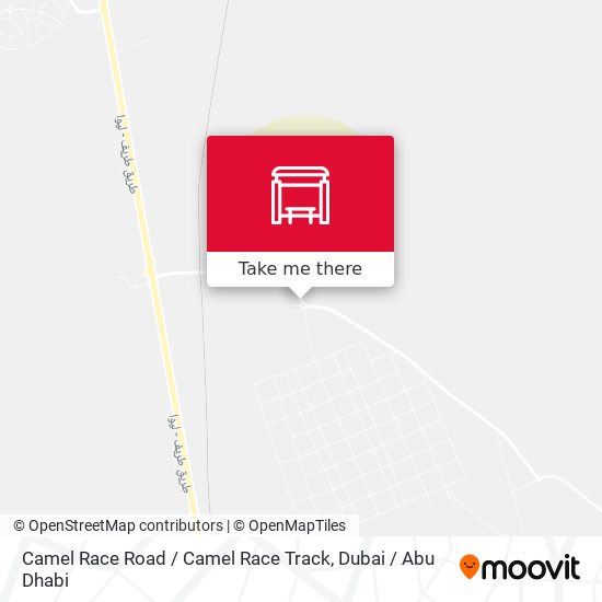 Camel Race Road / Camel Race Track map