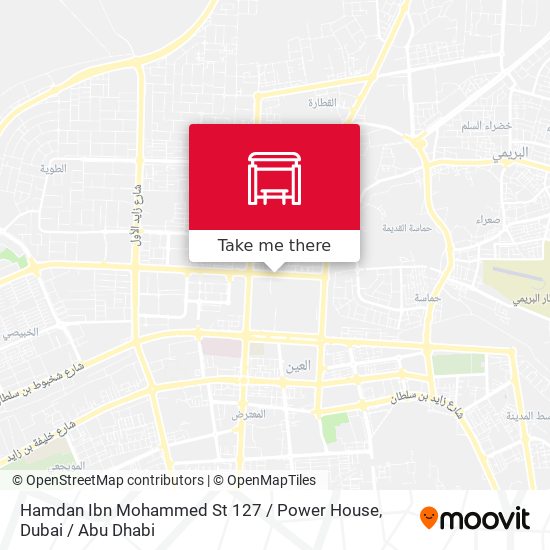 Hamdan Ibn Mohammed St 127 / Power House map