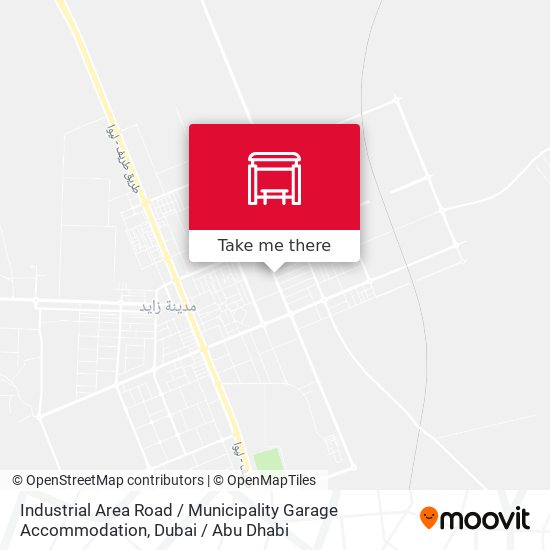 Industrial Area Road / Municipality Garage Accommodation map