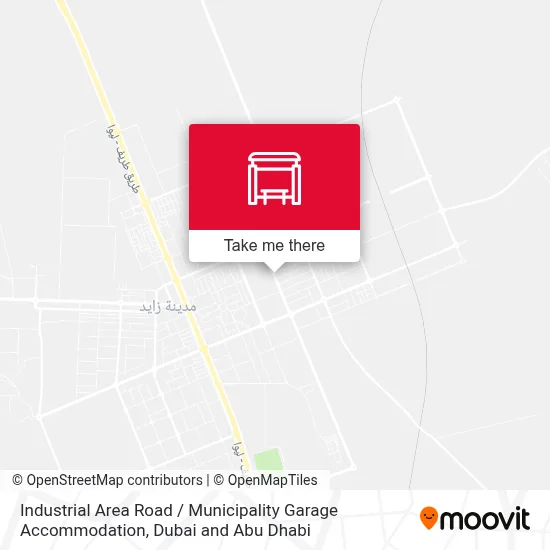 Industrial Area Road / Municipality Garage Accommodation map