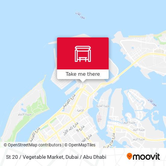 St 20 / Vegetable Market map