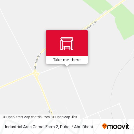 Industrial Area Camel Farm 2 map