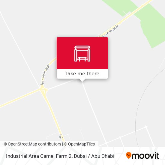 Industrial Area Camel Farm 2 map