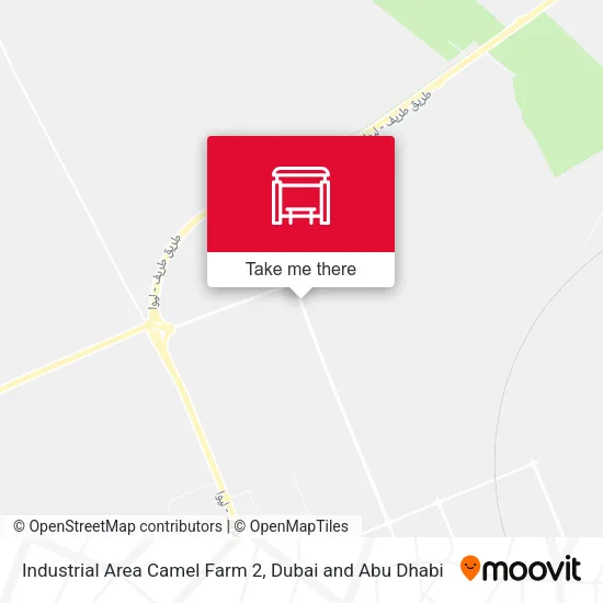 Industrial Area Camel Farm 2 map