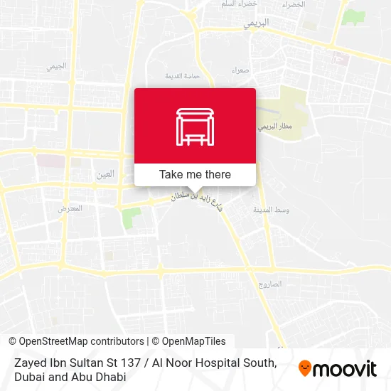 Zayed Ibn Sultan St 137 / Al Noor Hospital South map