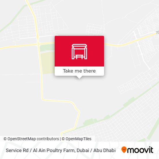 Service Rd  / Al Ain Poultry Farm map