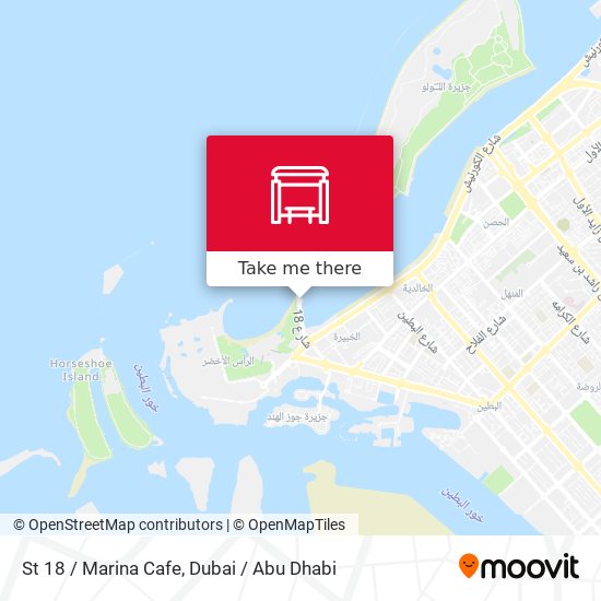 St 18 / Marina Cafe map