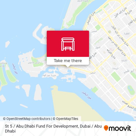 St 5 / Abu Dhabi Fund For Development map