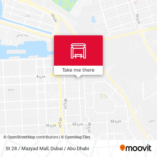 St 28 / Mazyad Mall map