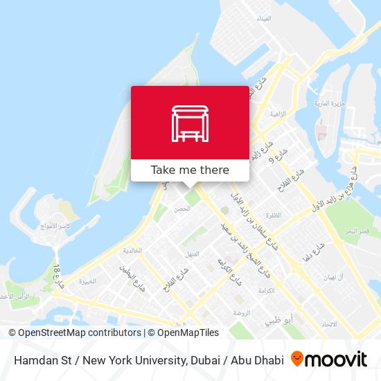 Hamdan St / New York University map