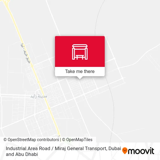 Industrial Area Road / Miraj General  Transport map