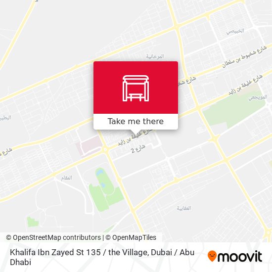 Khalifa Ibn Zayed St 135 / the Village map