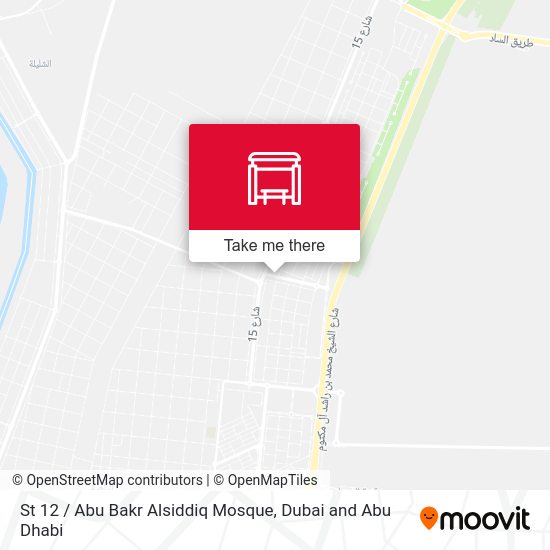 St 12 / Abu Bakr Alsiddiq Mosque map