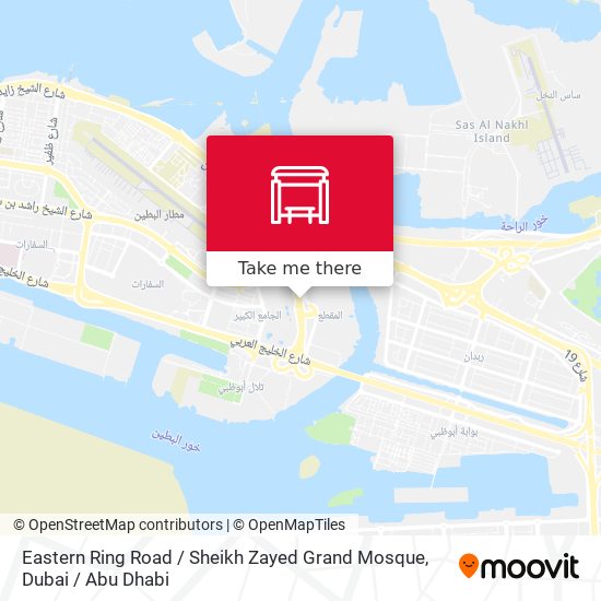 Eastern Ring Road / Sheikh Zayed Grand Mosque map