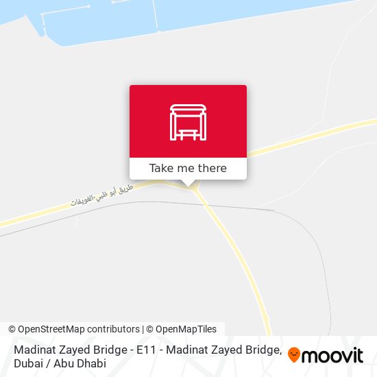 Madinat Zayed Bridge - E11 - Madinat Zayed Bridge map