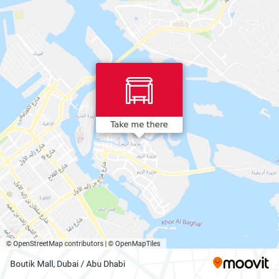 Boutik Mall map