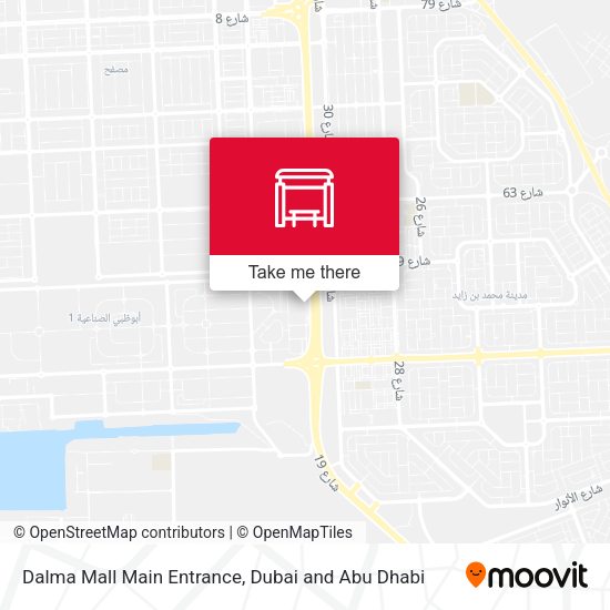 Dalma Mall Main Entrance map