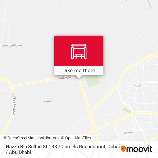 Hazza Bin Sultan St 138 / Camels Roundabout map