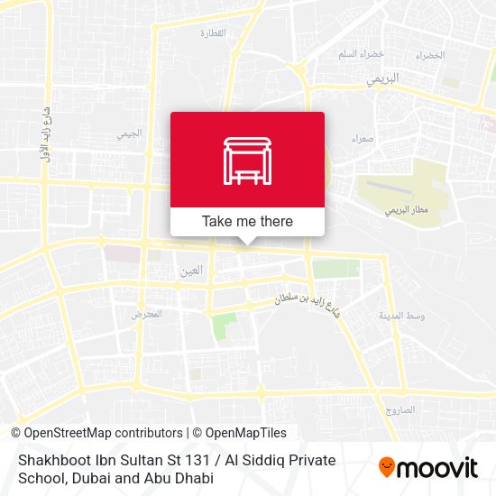Shakhboot Ibn Sultan St 131 / Al Siddiq Private School map
