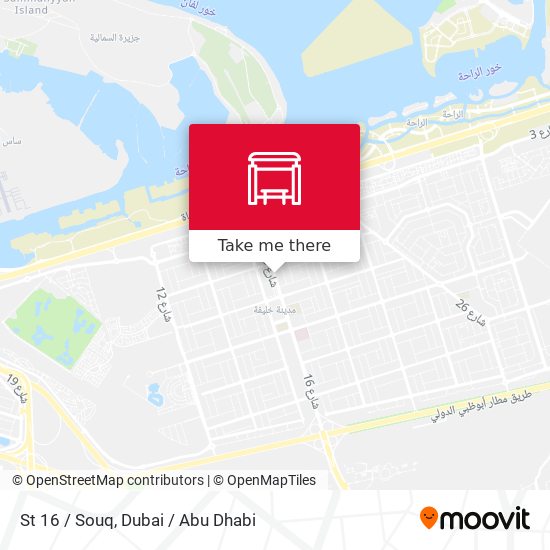 St 16 / Souq map