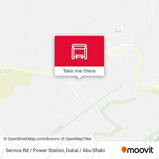 Service Rd  / Power Station map