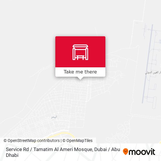 Service Rd  / Tamatim Al Ameri Mosque map